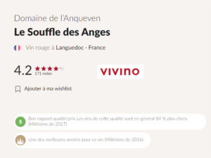 vivino souffle des anges